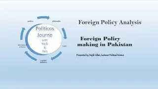 #FPA_14, Foreign Policy Making in Pakistan. The role of different Institutions #Politicos_Journo
