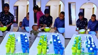 Playing family fun games together was an absolute blast! 😂  #FamilyFun #GameNight #MakingMemories 