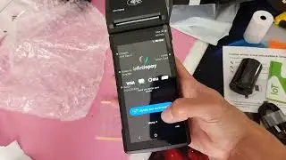Unboxing m&aacute;quina Infinitepay