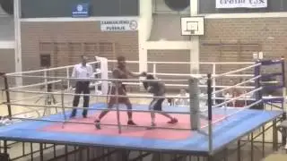 BOKS  Stefan Sarancic (Prijepolje) vs Petar Drobnjak (Podgorica) 27.12.2015