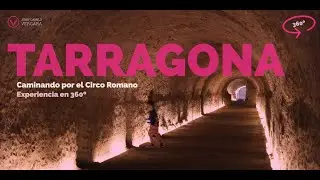 🏟️ Los Túneles del Anfiteatro Romano de Tarragona en 360° 🏛️