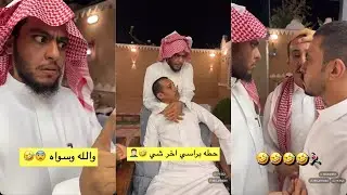 مضاربه ابو صالح و ابو عياده 👊🤕على تأجيل المبارة 🏟️|سنابات ابو حصه