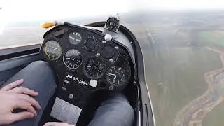 Glider full flight winter HD, EPWS Winch, SZD-51 Junior 12.01.2020,
