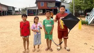 Review brothers kite in the morning at hometown [Top Black kite] 