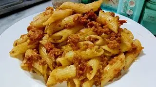 Qeema Pasta Recipe|Beef Qeema Pasta|Pasta Recipe|Easy Qeema Pasta|Qeema Macaroni|Kitchen with Aqsa|