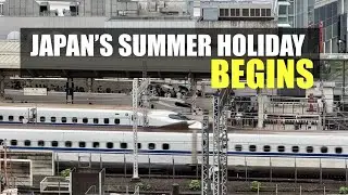 Japan&rsquo;s Crowded Obon Summer Holiday Has Started