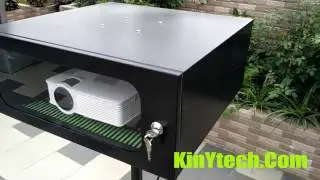 Outdoor projector enclosure, weatherproof projector enclosures, waterproof IP65