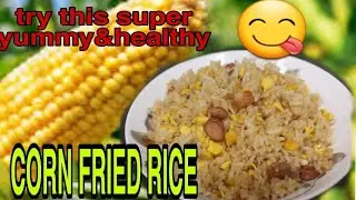 FRIED RICE WITH CORN , SAUSAGE AND EGGS  SIMPLY CHINESE CUISINE