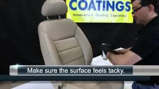 Refinish Coatings Leather Repair Training Part 1/4 Cleaning & Prepping