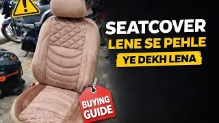Custom Seat Cover Review in Hindi | Honest Opinion!
