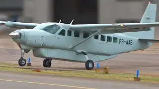Cessna Grand Caravan 208B Taxi, Landing and Taking Off