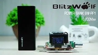 BlitzWolf PowerBank BW-PF1 6700Мач и кабель-скакалка USB Type-C !!👍