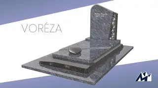 Monument fun&eacute;raire Vor&eacute;za - Granits Michel Maffr