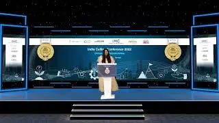Bhavana Bhatia anchors the India Calling Conference for IMC Chamber of Commerce and Industry