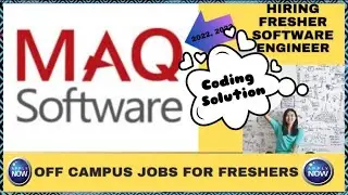 MAQ Software Hiring Software Engineer Coding Solution 2024|Minimum Profit & Minimum Xor #coding #maq