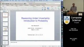 Lecture 25 | Uncertainty 1: Probability Theory: Intro