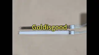 Half-gold Halogen Heating Elements 420mm 220v 1500w Elements Short Wave Paint Dry For Semiconductor