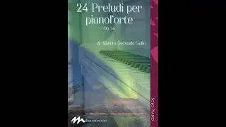 A. S. Gallo: 24 Preludes for Piano, Op. 14 - No. 1 in C major