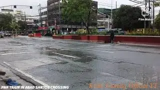 PNR CC300 DHL IN ABAD SANTOS CROSSING (Hataw)
