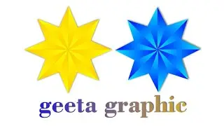 how to make star design in Coreldraw | Coreldraw tutorial Hindi #star #youtube 2023