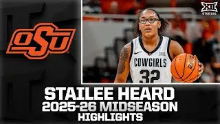 Oklahoma State's Stailee Heard Midseason Highlights | 2025-26 Big 12 Women's Basketball