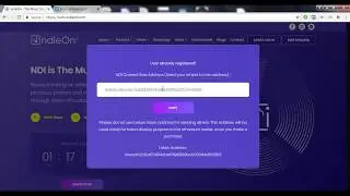 indieOn | The Music Currency | My Ether Wallet
