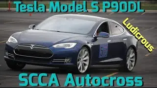 Tesla Model S P90DL SCCA Autocross