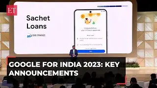 Google for India 2023: From India-made Pixel phones to providing loans on GPay, key announcements