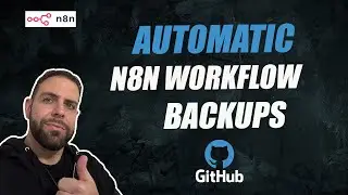 Автоматизируйте резервное копирование рабочего процесса N8n на GitHub (БЕСПЛАТНЫЙ ШАБЛОН)
