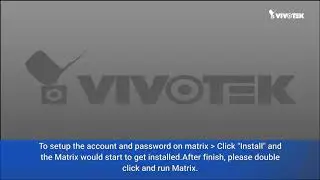 How to setup VAST Matrix