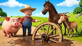 Happy Farm with Old McDonald 🐖 | Explore Animals and Their Sounds | Farm Life🎶