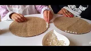 Faça você mesmo um lindo Souplat Rustico Chic [se ela fez você tbm faz] 😁💐#façavocêmesmo #diy