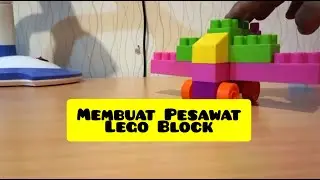 Membuat Pesawat Lego Block/ Balok Susun