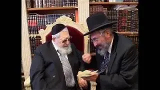 מיוחד ! הרב עובדיה יוסף מברך את הרב רצון ערוסי לרגל כנס דיני ממונות