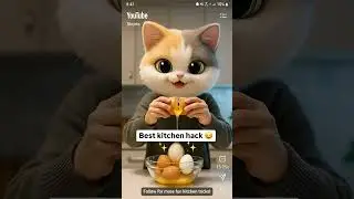 &ldquo;CRAZY Egg Crack with Cat Head! 😹🥚&rdquo;