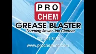 Grease Blaster:  Sewer jet line cleaner/degreaser