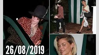 Jaime King & LP Grab Dinner in West Hollywood 26/08/2019