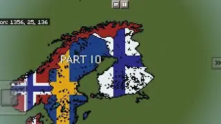 Medium Scale World Flag Map Tutorial Part 10 - Finland