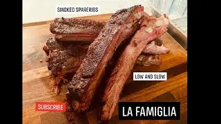 SMOKED SPARERIBS - Low And Slow | La Famiglia