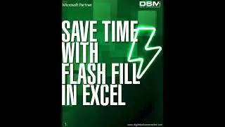 SAVE TIME WITH FLASH FILL IN EXCEL #shorts #microsoft #excel #tips