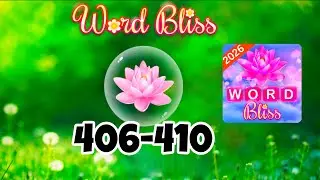 WORD BLISS level 406 407 408 409 410