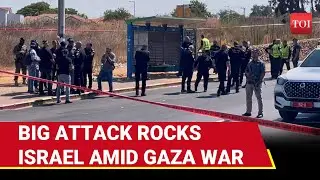 Major Attack Bleeds Central Israel; Nearly A Dozen Injured, IDF Deploys Chopper As Attacker Flees
