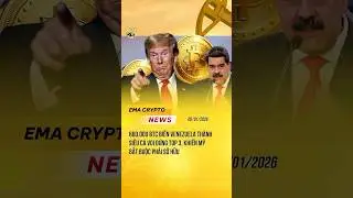 660.000 BTC Venezuela th&agrave;nh si&ecirc;u c&aacute; voi đứng TOP 3 #emacrypto