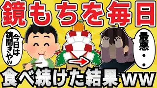 【悲報】ワイジ、鏡餅を食べ続け〇亡www【有益スレ】【ゆっくり解説】
