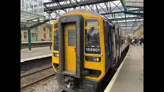 Northern 158 Trains - Leeds to Carlisle via Settle Rail Ride