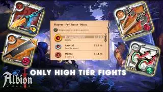 PLAYING *EVERY* WEAPON IN MISTS!? ONLY HIGH TIER FIGHTS AND KILLS! (Albion Online PvP)
