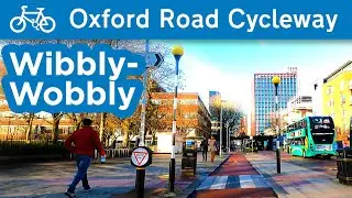 Oxford Road and Wilmslow Road Cycleway, Manchester