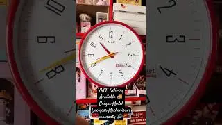#homedecor #gift #clock #youtubeshorts Unique Degine Wall Clock Made In India 🇮🇳 Stay Tune for More✨