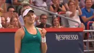 2016 Coupe Rogers Second Round Hot Shot | Genie Bouchard