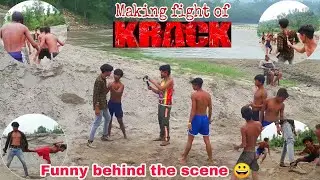 Krack Fight Making 🔥 Funny Behind The Scene 😀